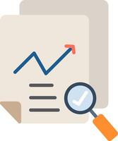 Data Quality Flat Icon vector