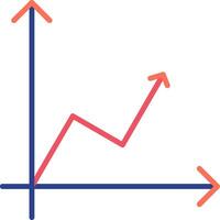 Chart Flat Icon vector