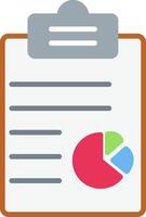 Clipboard Flat Icon vector