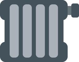 Radiator Flat Icon vector