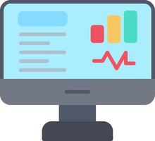 Dashboard Flat Icon vector