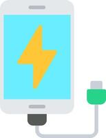 Charging Flat Icon vector