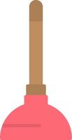 Plunger Flat Icon vector