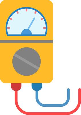 Voltage Indicator Flat Icon