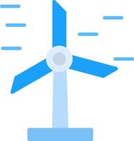 Wind Energy Flat Icon vector