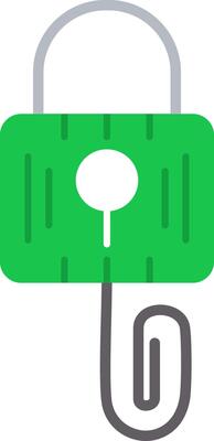 Picklock Flat Icon