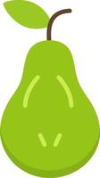 Pear Flat Icon vector