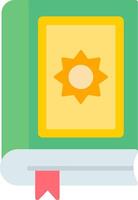 Holy Book Flat Icon vector