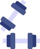 Dumbell Flat Icon vector