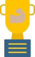 Trophy Flat Icon vector