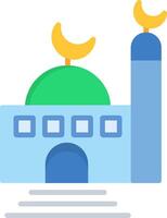 Mosque Flat Icon vector