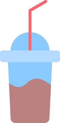 Milkshake Flat Icon