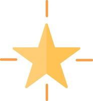 Star Flat Icon vector