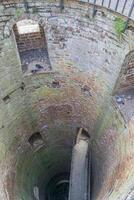 Czersk, Poland - March 24th, 2024 - Inside the tower at Masovian Dukes Castle photo