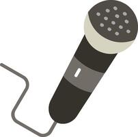 Microphone Flat Icon vector