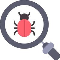 Bugs Flat Icon vector