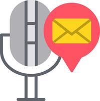 Email Flat Icon vector