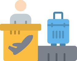 Airport Flat Icon vector