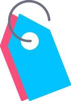 Tag Flat Icon vector