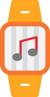 Music Flat Icon vector