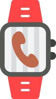 Incoming Call Flat Icon vector