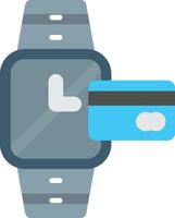 Card Payment Flat Icon vector