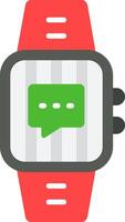 Message Flat Icon vector