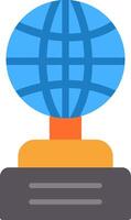 Globe Flat Icon vector