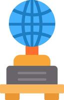 Globe Flat Icon vector