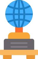 Globe Flat Icon vector