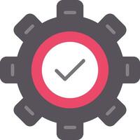 Settings Flat Icon vector