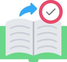 Book Flat Icon vector