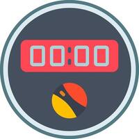 Dial Flat Icon vector