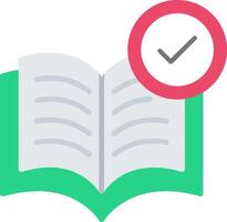 Book Flat Icon vector