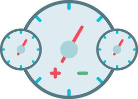 Clocks Flat Icon vector