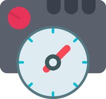 Thermostat Flat Icon vector