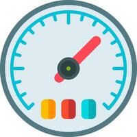 Thermostat Flat Icon vector