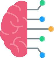 Brain Flat Icon vector