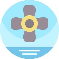 Propeller Flat Icon vector