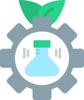 Bioengineering Flat Icon vector