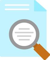 Magnifying Glass Flat Icon vector