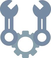 Spanner Flat Icon vector