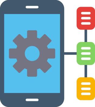 Task Flat Icon vector