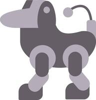 Robot Flat Icon vector