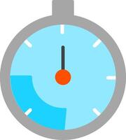 Stopwatch Flat Icon vector