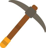 Pickaxe Flat Icon vector