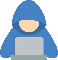 Hacker Flat Icon vector