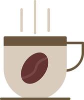 Coffee Cup Flat Icon vector