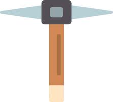 Pickaxe Flat Icon vector