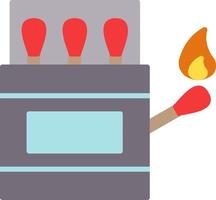 Matches Flat Icon vector